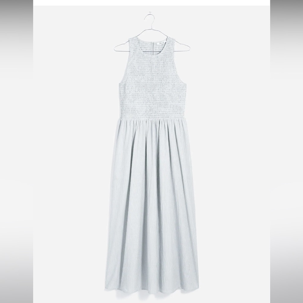 Madewell Light Green Midi Dress - Picture 6 of 11